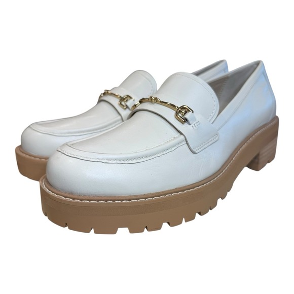 Sam Edelman Women's Tully Lug Sole Loafers In Modern Ivory New size 9M - Picture 4 of 14